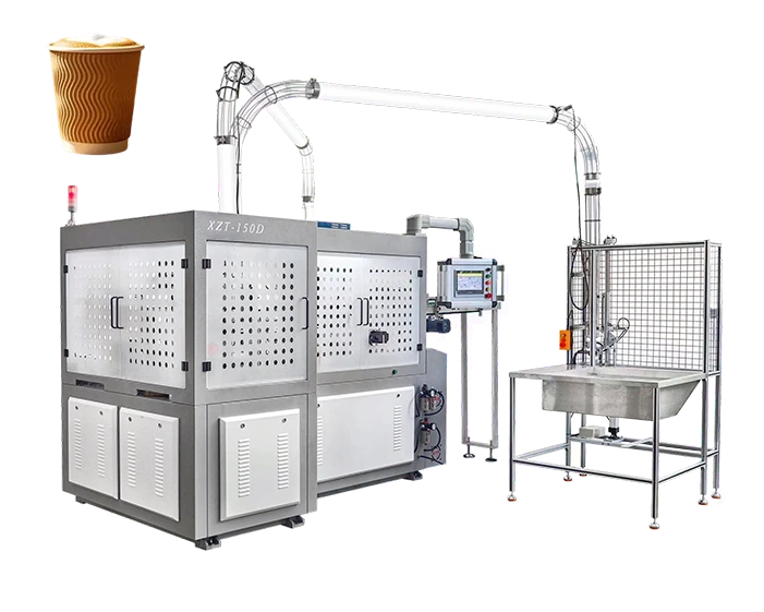 XZT-150D Full Servo System Double Wall Paper Cup Machine