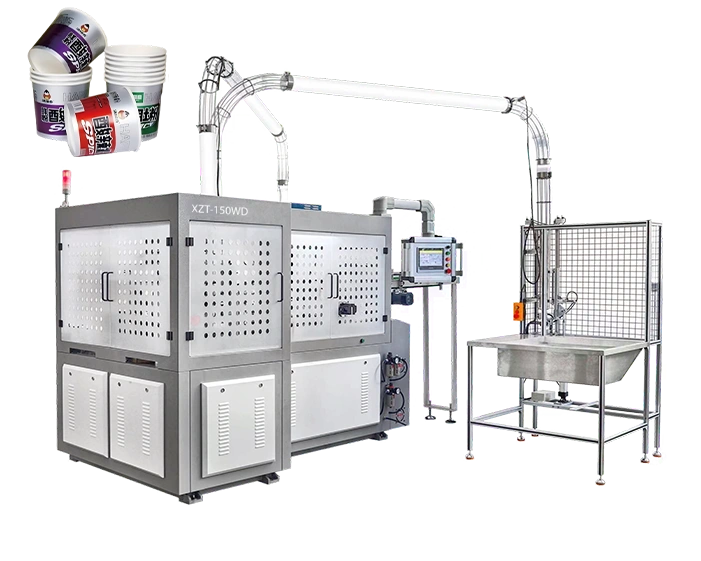 XZT-150WD Full Servo System Double Wall Paper Bowl Machine