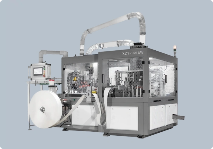Full Servo Paper Bucket Machine