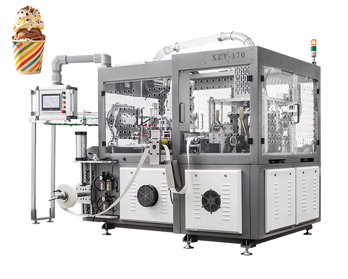 XZT-170 High Speed Paper Cup Machine